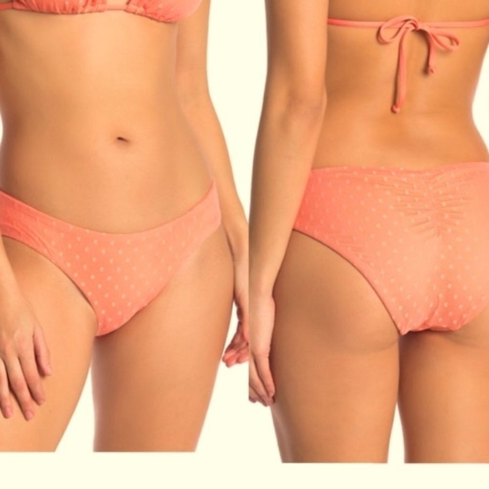 NWOT BECCA Dot Hipster Bikini Bottoms